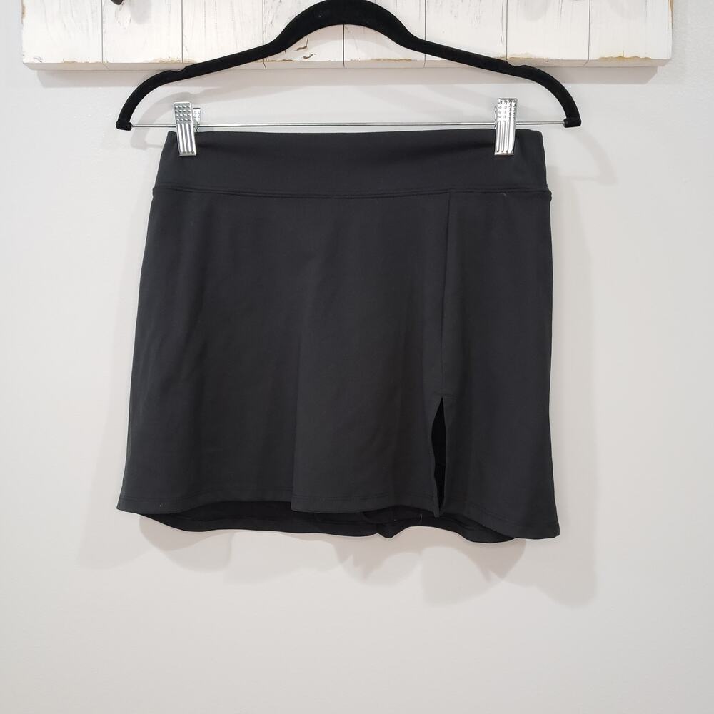 Gilly Hicks Black Athletic Skort Built-In Shorts Size Medium